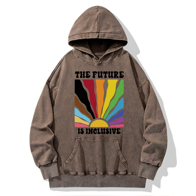 Tokyo-Tiger Pride Future Is Inclusive Washed Hoodie