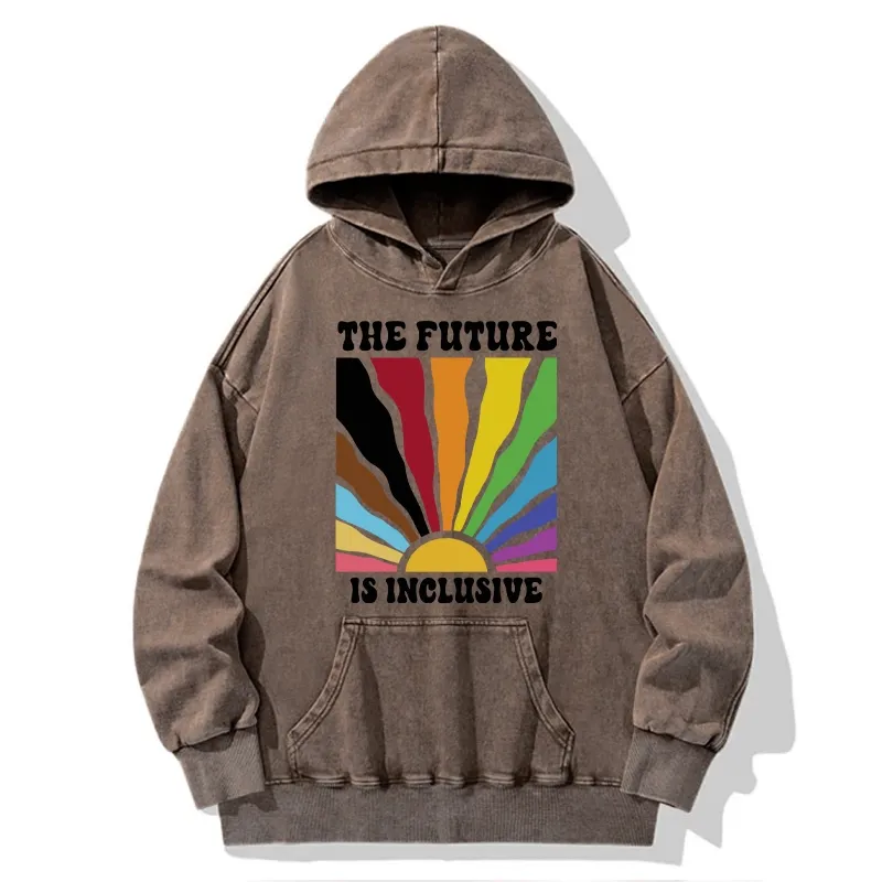 Tokyo-Tiger Pride Future Is Inclusive Washed Hoodie