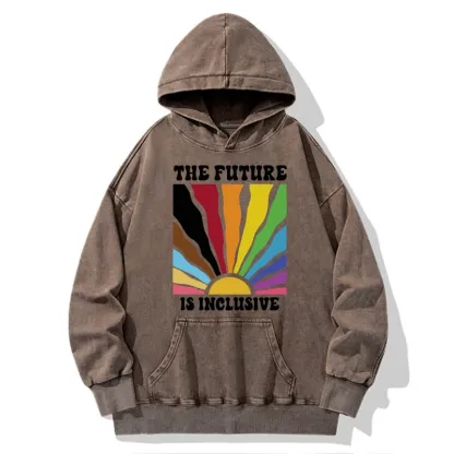 Tokyo-Tiger Pride Future Is Inclusive Washed Hoodie