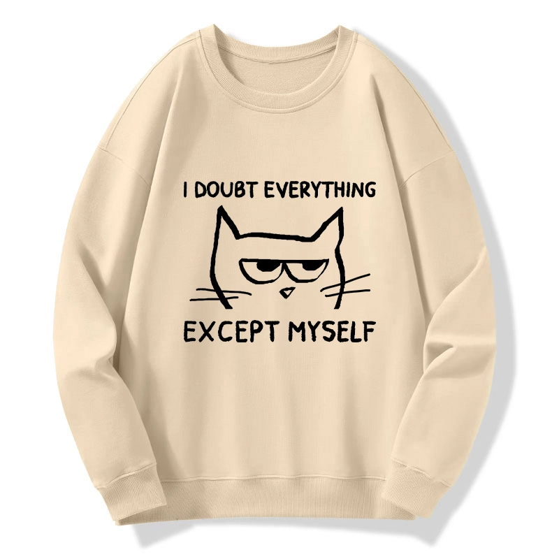 Tokyo-Tiger Confident Kitten Classic Sweatshirt