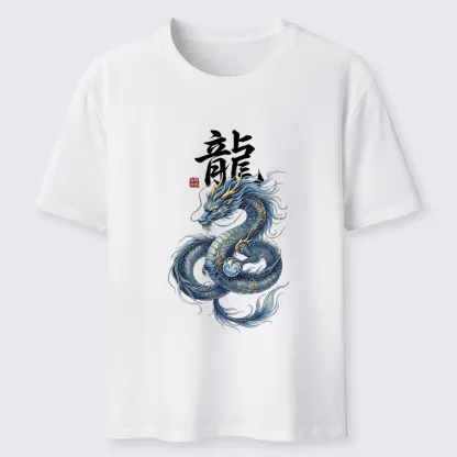Tokyo-Tiger Mythic Blue Dragon Classic T-Shirt