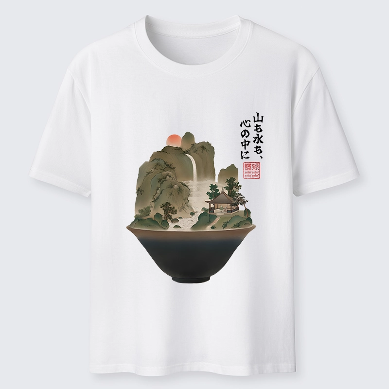 Tokyo-Tiger Bowl Of Zen Art Classic T-Shirt