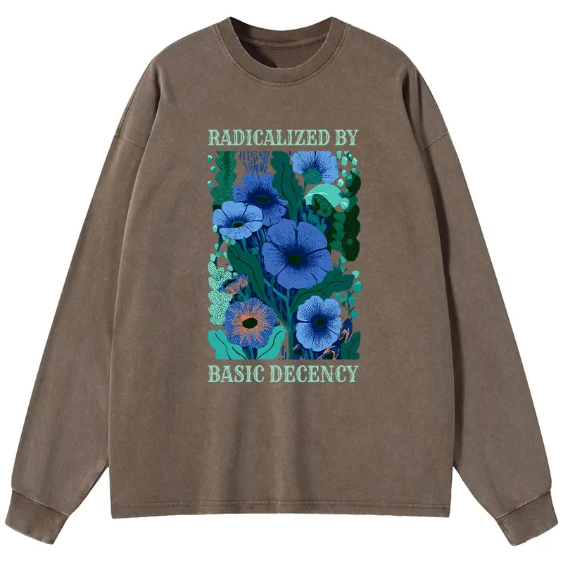 Tokyo-Tiger Pure Radicalism Washed Long Sleeve T-Shirt