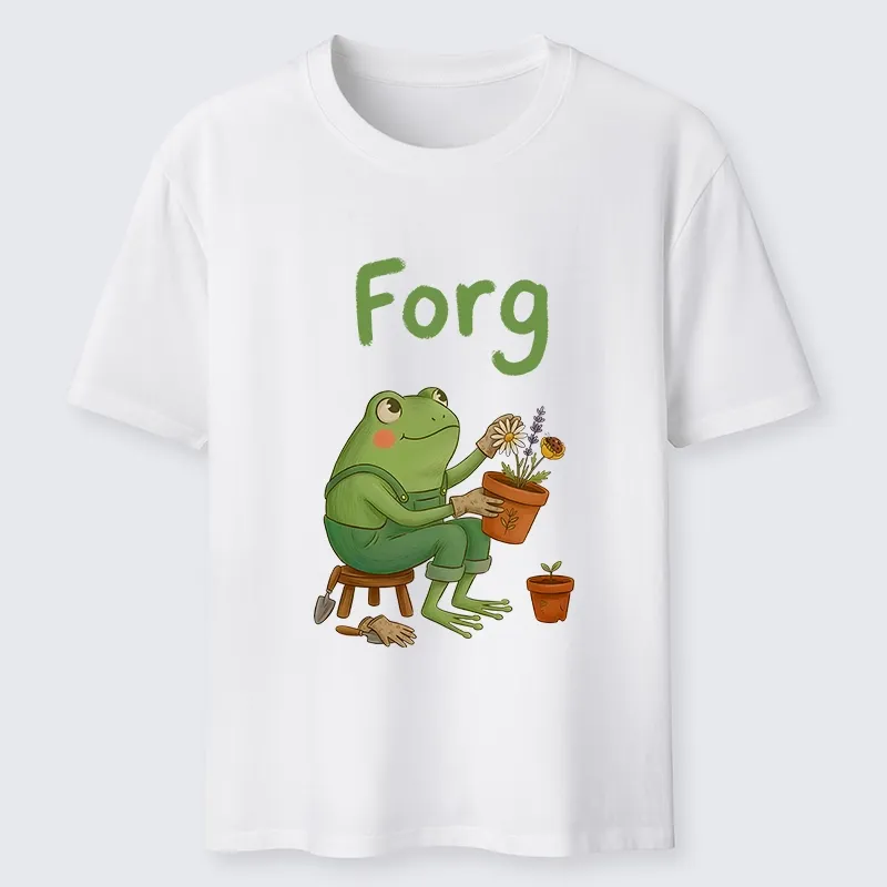 Tokyo-Tiger Cute Frog Gardening Meme Classic T-Shirt Sale