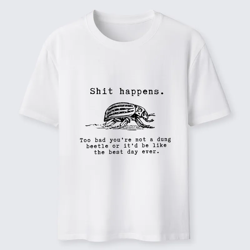 Tokyo-Tiger Funny Dung Beetle Life Philosophy Classic T-Shirt Sale