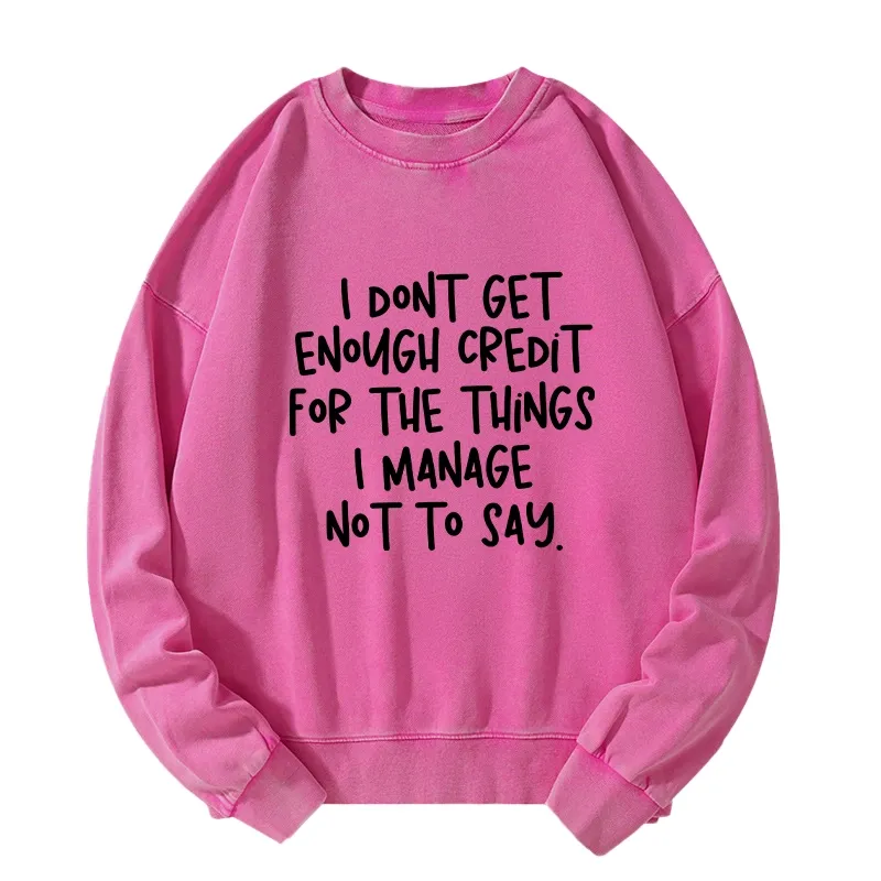 Tokyo-Tiger Saying No Is A Superpower Washed Sweatshirt