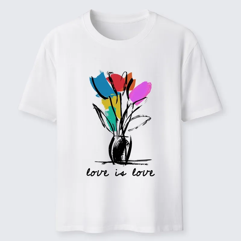 Tokyo-Tiger Pride Tulip Love Is Love Classic T-Shirt