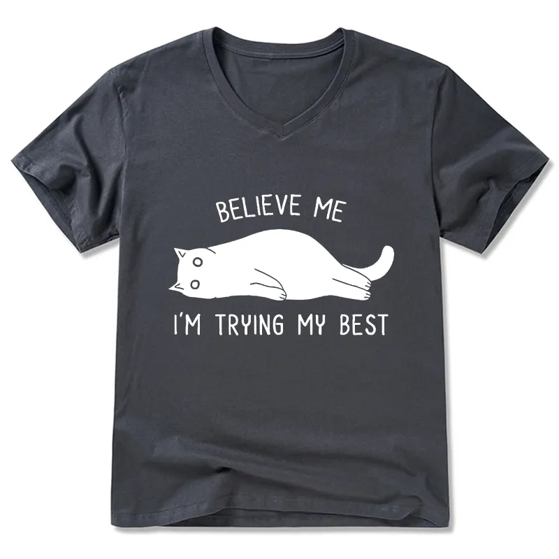 Tokyo-Tiger When Life Is Hard Nap First V-Neck Classic T-Shirt