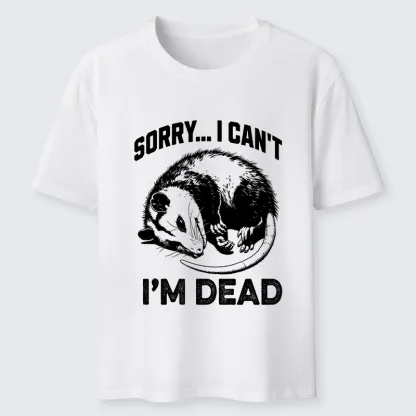 Tokyo-Tiger Funny Opossum Playing Dead Classic T-Shirt