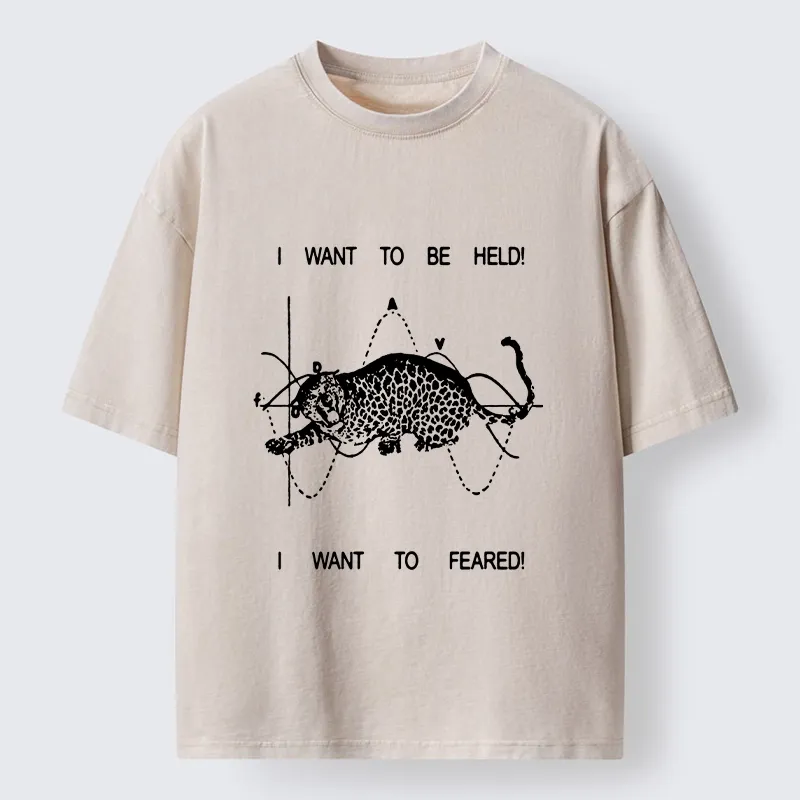 Tokyo-Tiger Relatable Cat Contradiction Meme Washed T-Shirt Sale