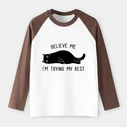 Tokyo-Tiger When Life Is Hard Nap First Long Sleeve T-shirt