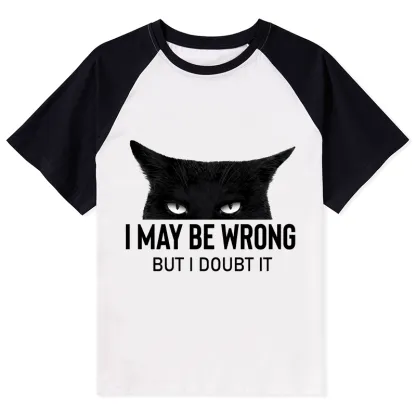 Tokyo-Tiger Confident Cat Attitude Meme Raglan T-shirt