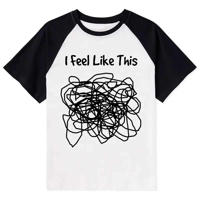 Tokyo-Tiger This Is How My Brain Feels Raglan T-shirt Sale