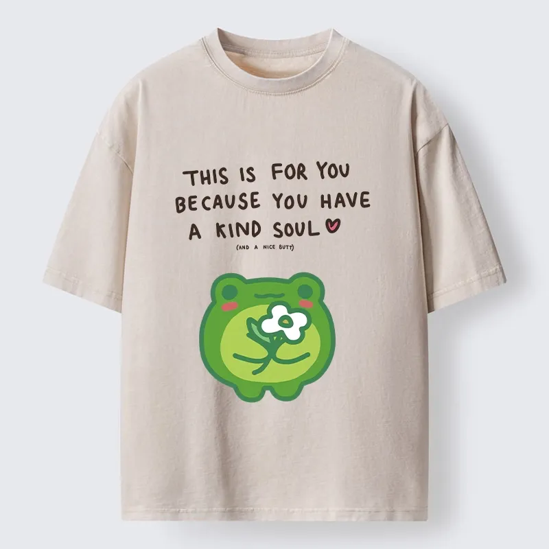 Tokyo-Tiger Cute Frog Has A Nice Gift Washed T-Shirt