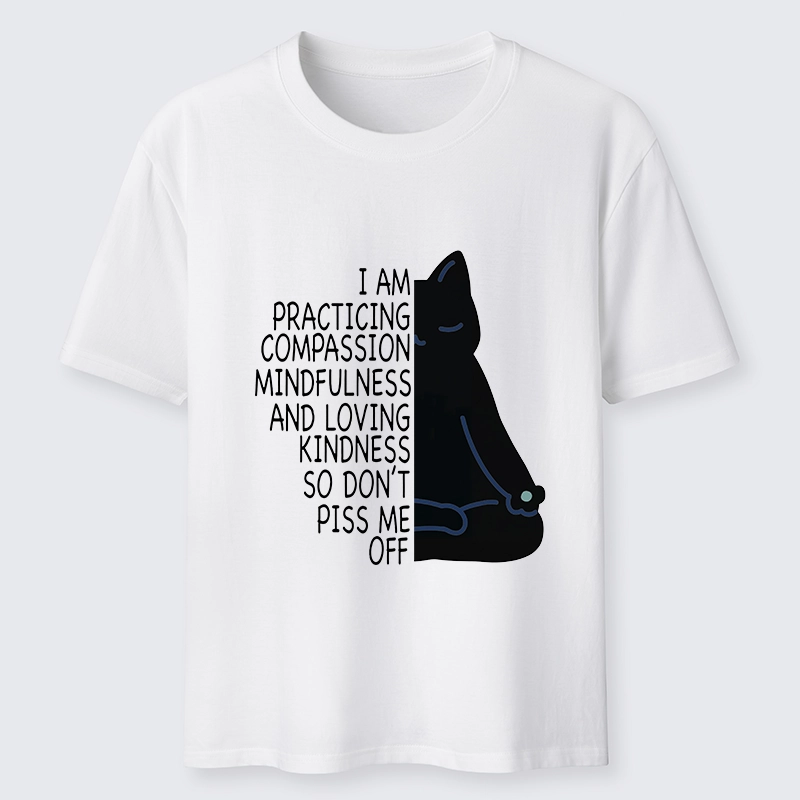 Tokyo-Tiger Calm Black Cat With Anger Issues Classic T-Shirt
