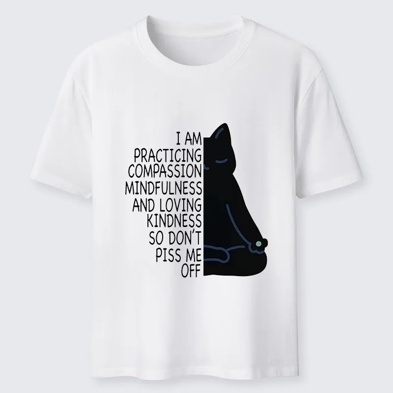 Tokyo-Tiger Calm Black Cat With Anger Issues Classic T-Shirt