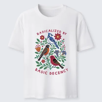 Tokyo-Tiger Birds Love Basic Decency Classic T-Shirt