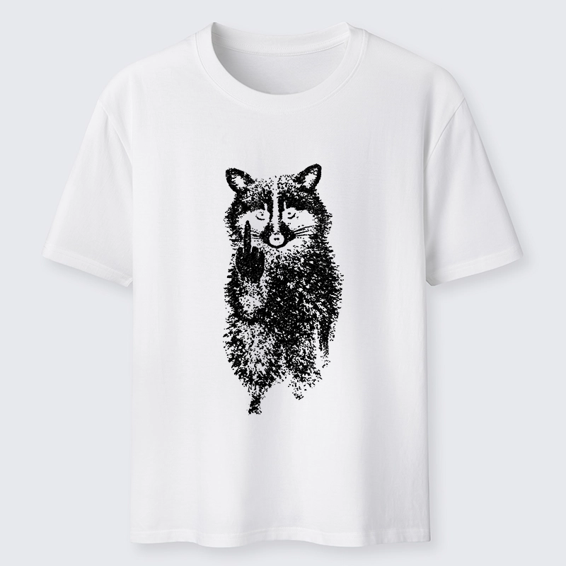 Tokyo-Tiger Raccoon Giving The Middle Finger Classic T-Shirt