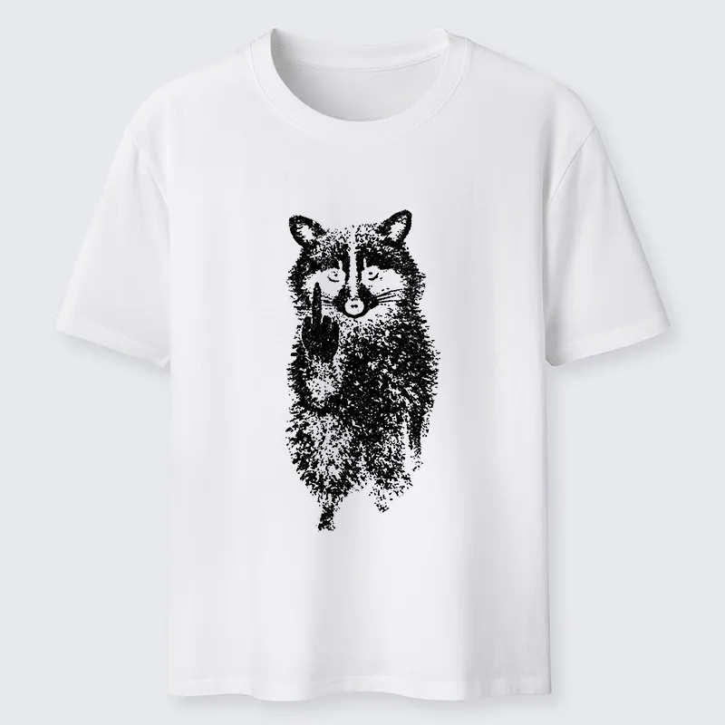 Tokyo-Tiger Raccoon Giving The Middle Finger Classic T-Shirt