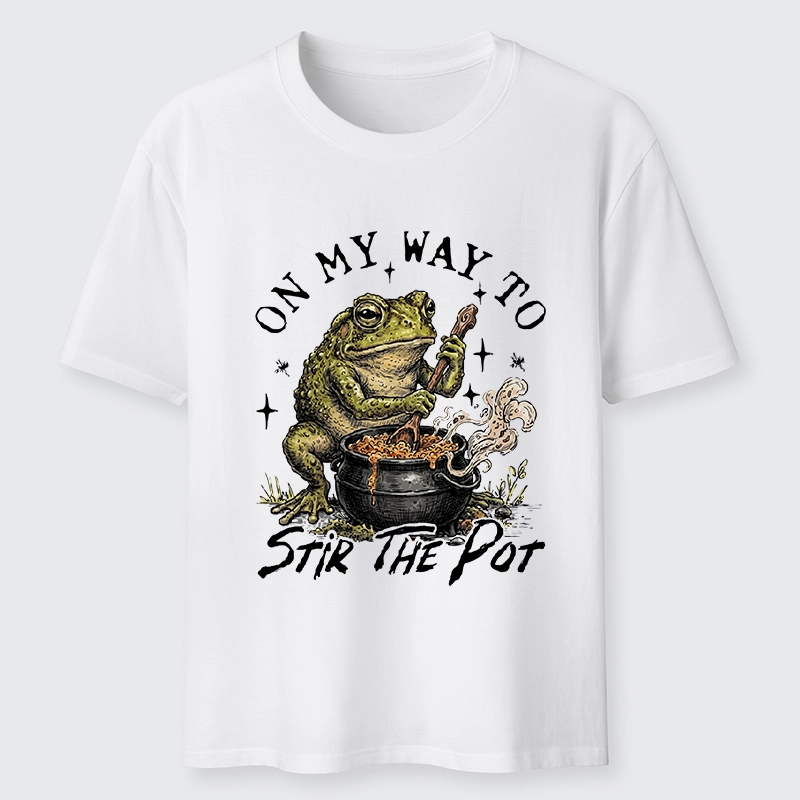 Tokyo-Tiger Frog On My Way To Stir The Pot Classic T-Shirt