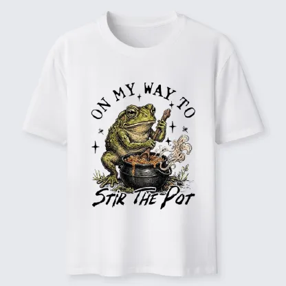 Tokyo-Tiger Frog On My Way To Stir The Pot Classic T-Shirt