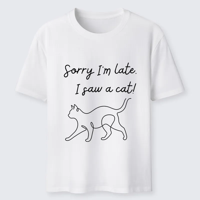 Tokyo-Tiger Funny Cat Lover Meme Line Art Classic T-Shirt
