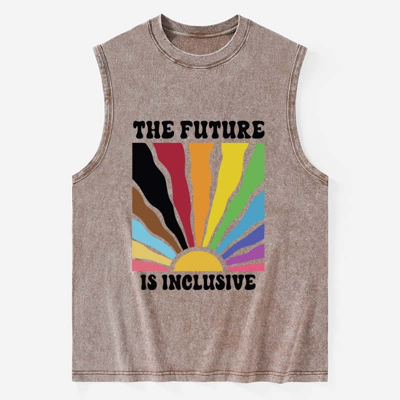 Tokyo-Tiger Pride Future Is Inclusive Washed Tank