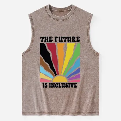 Tokyo-Tiger Pride Future Is Inclusive Washed Tank