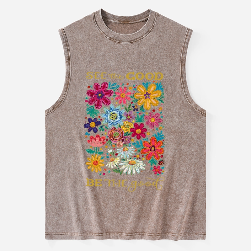 Tokyo-Tiger Flower：See The Good Be The Good Washed Tank