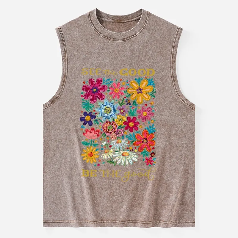 Tokyo-Tiger Flower：See The Good Be The Good Washed Tank