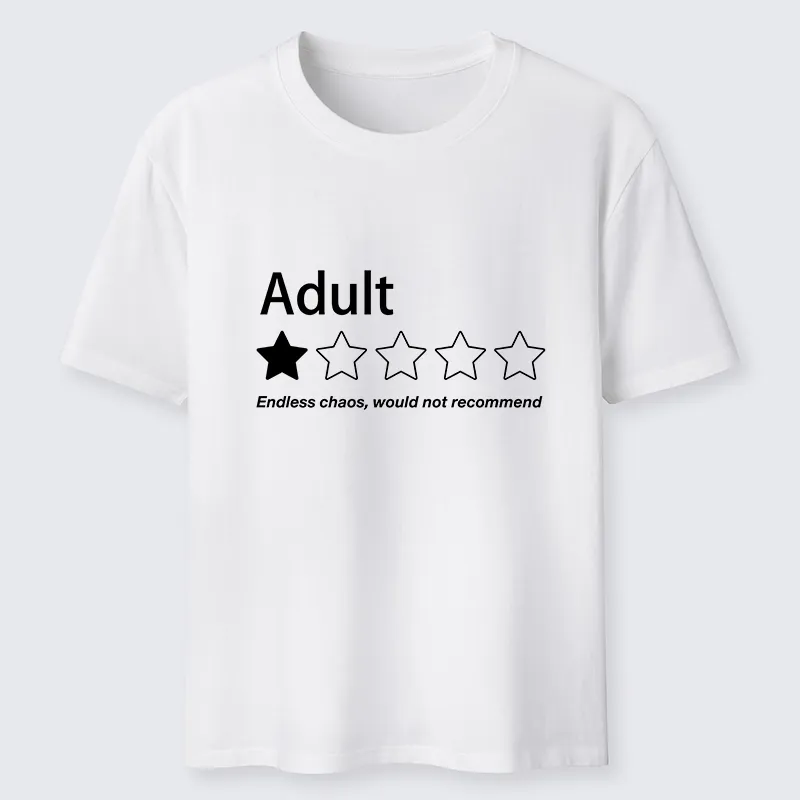 Tokyo-Tiger Endless Chaos Adult Life Meme Classic T-Shirt