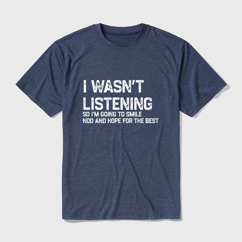 Tokyo-Tiger Indifferent To Everything Cotton Blend T-Shirt