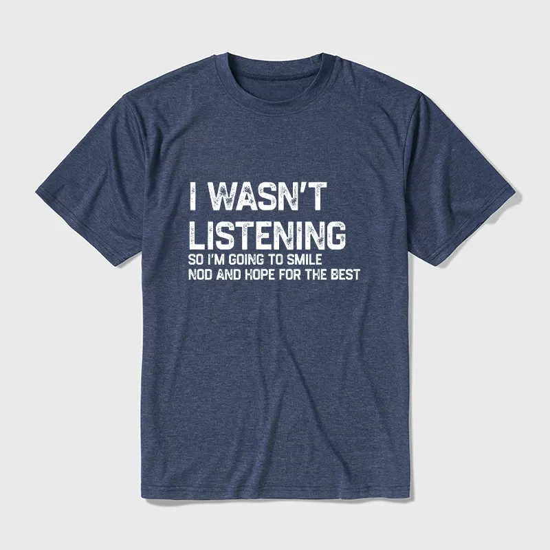 Tokyo-Tiger Indifferent To Everything Cotton Blend T-Shirt