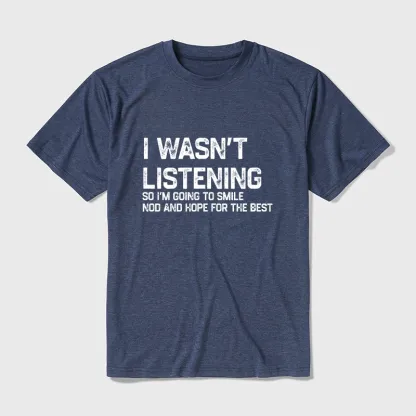 Tokyo-Tiger Indifferent To Everything Cotton Blend T-Shirt