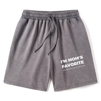 Tokyo-Tiger Mother's Day Jokes Washed Shorts