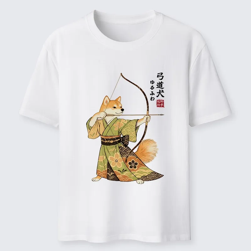 Tokyo-Tiger Japanese Style Shiba Archer Art Classic T-Shirt