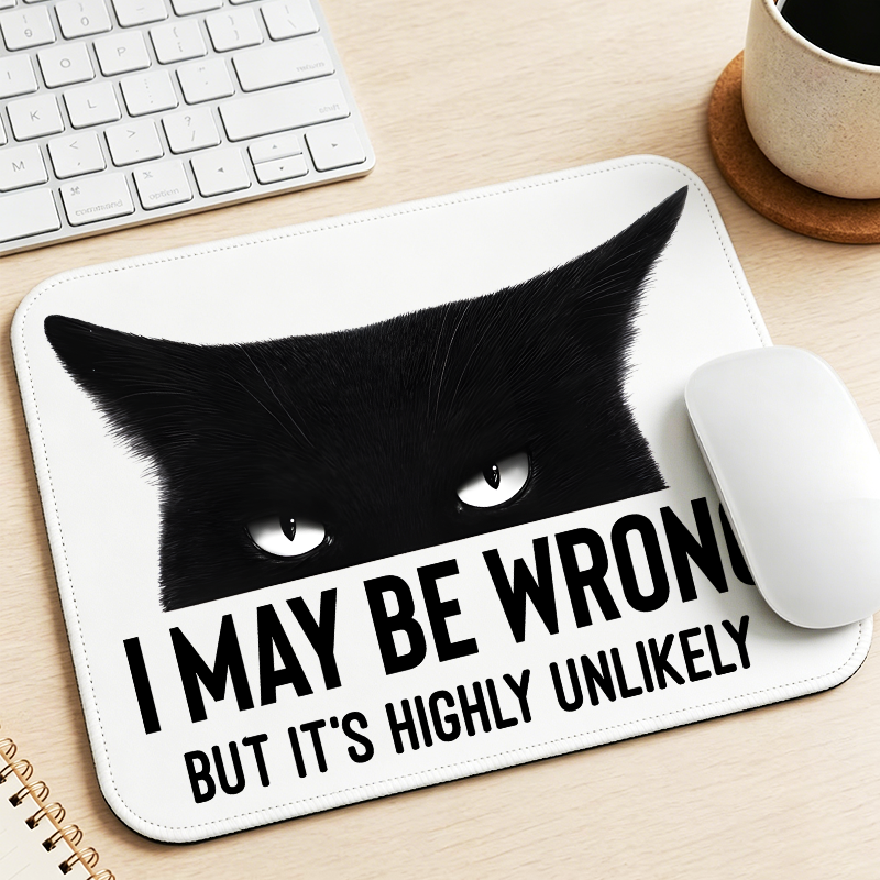 Tokyo-Tiger Cat Can Do No Wrong Mouse Pad