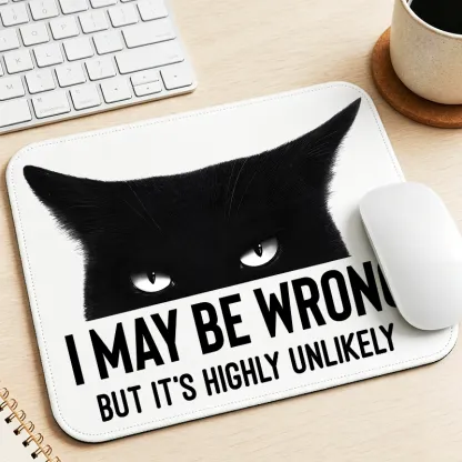 Tokyo-Tiger Cat Can Do No Wrong Mouse Pad