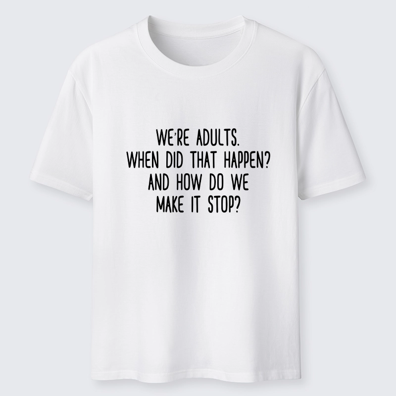 Tokyo-Tiger Adult Life Is A Confusing Mess Classic T-Shirt