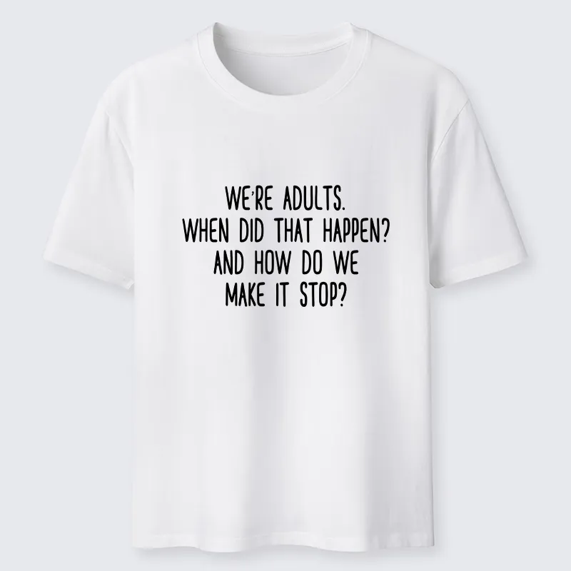 Tokyo-Tiger Adult Life Is A Confusing Mess Classic T-Shirt