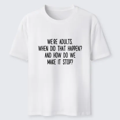 Tokyo-Tiger Adult Life Is A Confusing Mess Classic T-Shirt