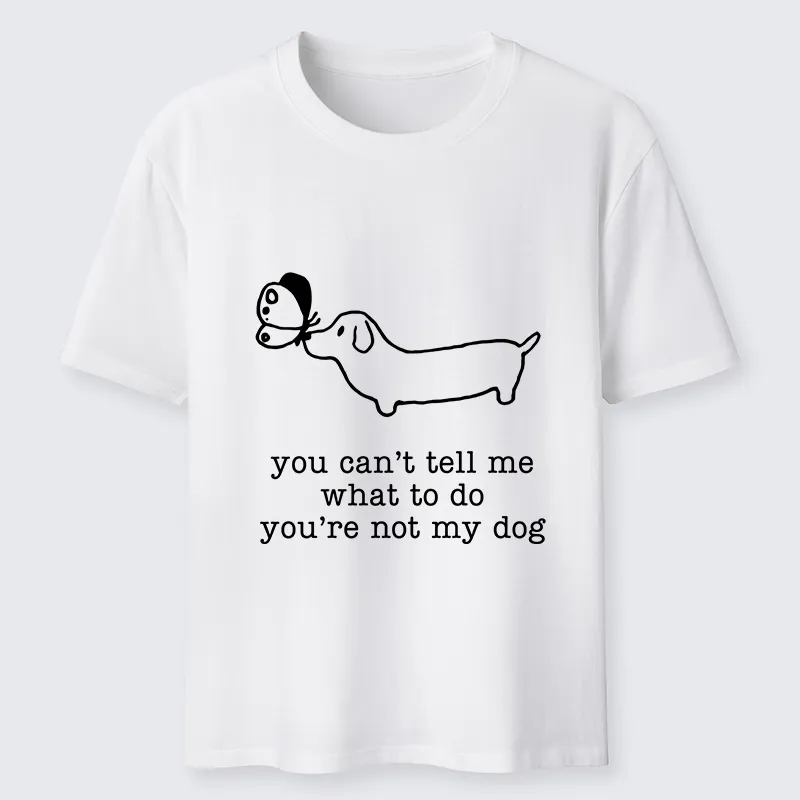 Tokyo-Tiger Rebel Wiener Dog Attitude Classic T-Shirt