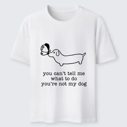Tokyo-Tiger Rebel Wiener Dog Attitude Classic T-Shirt