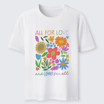 Tokyo-Tiger Love Is In Every Petal Here Classic T-Shirt