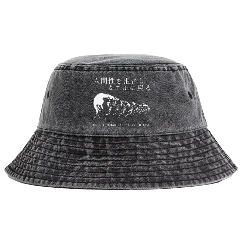 Tokyo-Tiger Return To Frog Washed Bucket Hat