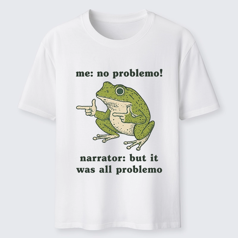 Tokyo-Tiger Funny Frog No Problemo Vs All Problemo Classic T-Shirt