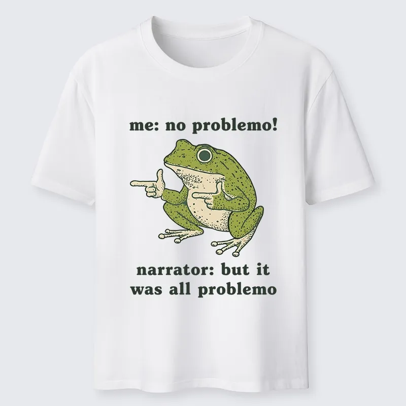 Tokyo-Tiger Funny Frog No Problemo Vs All Problemo Classic T-Shirt