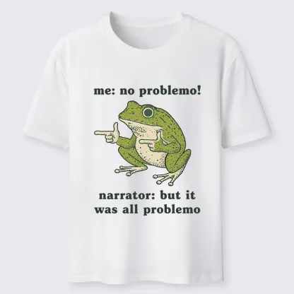 Tokyo-Tiger Funny Frog No Problemo Vs All Problemo Classic T-Shirt