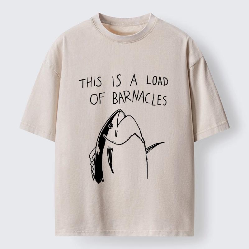 Tokyo-Tiger Sketchy Fish With A Lot To Say Washed T-Shirt
