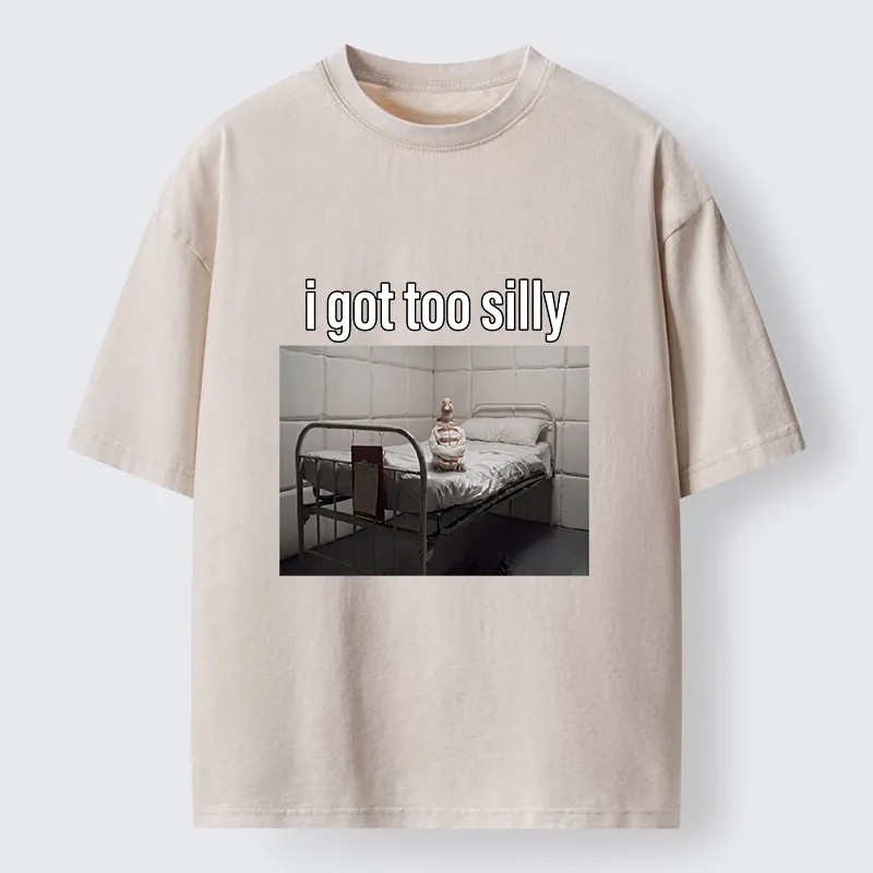 Tokyo-Tiger Duck In A Padded Room Meme Washed T-Shirt Sale